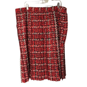 Eloquii red pencil skirt‎